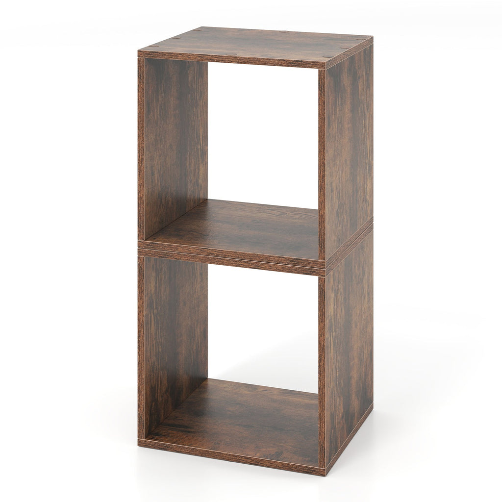 Cube Storage Organizer Set of 2 for Living Room Bedroom Study