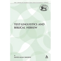Text-Linguistics and Biblical Hebrew - Paperback