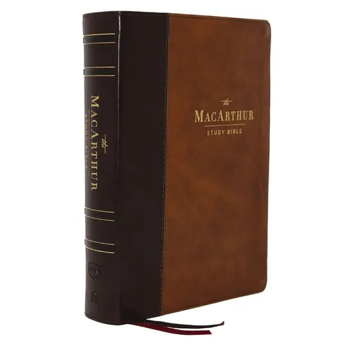 Nkjv, MacArthur Study Bible, 2nd Edition, Leathersoft, Brown, Indexed, Comfort Print: Unleashing God's Truth One Verse at a Time - Imitation Leather