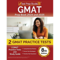 GMAT Prep Book 2024 and 2025: 2 GMAT Practice Tests and Study Guide [8th Edition] - Paperback