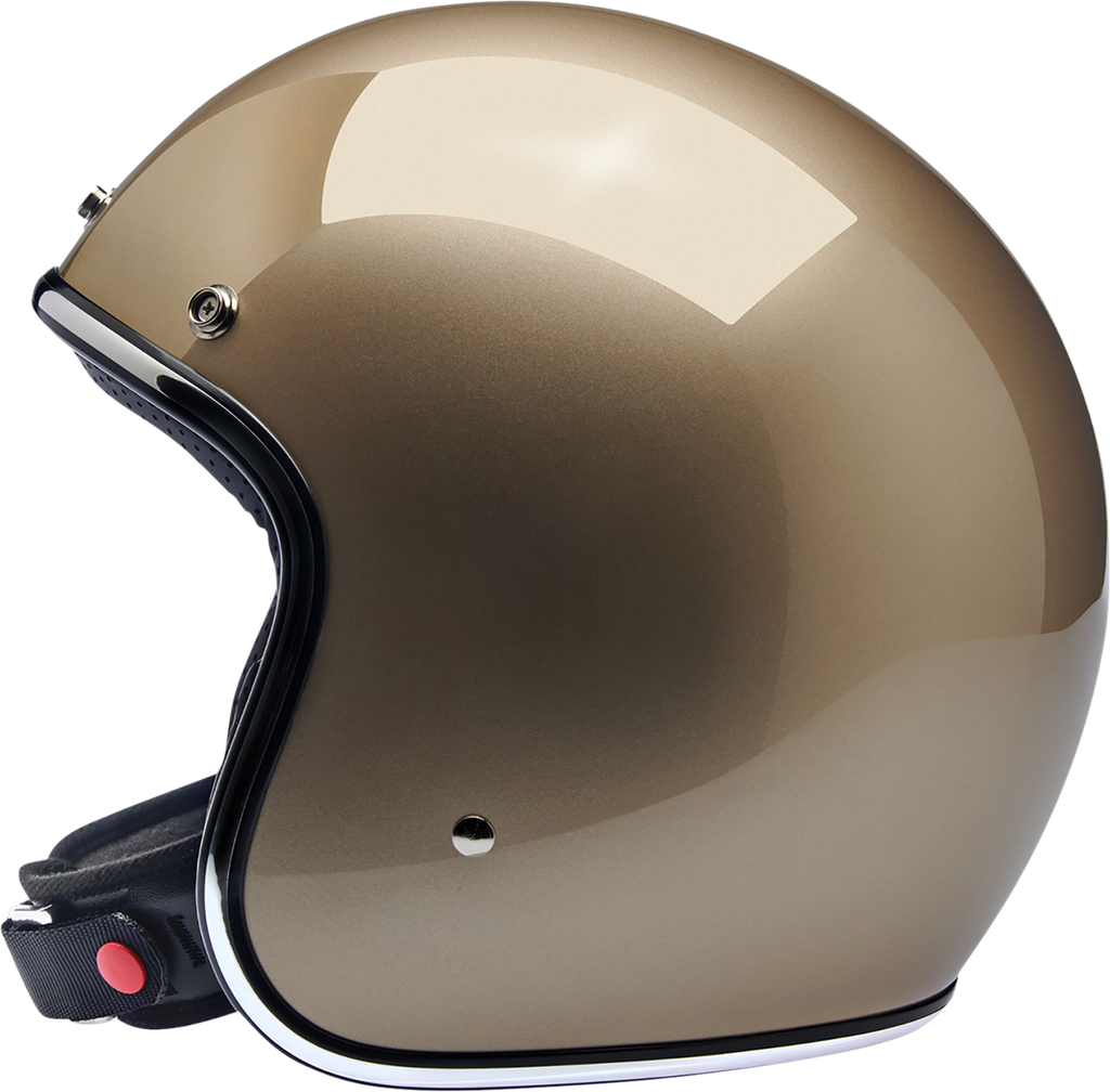 BILTWELL Bonanza Helmet - Metallic Champagne - Small 1001-328-202