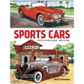 Sports Cars Coloring Book - Paperback