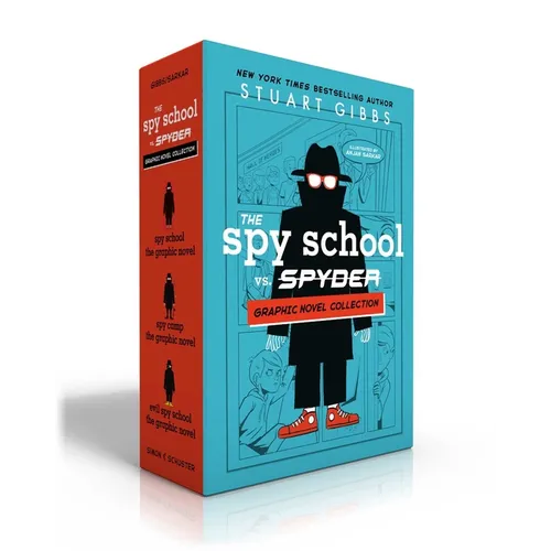 The Spy School vs. Spyder Graphic Novel Collection (Boxed Set): Spy School the Graphic Novel; Spy Camp the Graphic Novel; Evil Spy School the Graphic - Hardcover