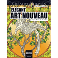 Elegant Art Nouveau Coloring Book - Paperback