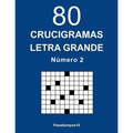 80 Crucigramas Letra Grande - N. 2 - Paperback