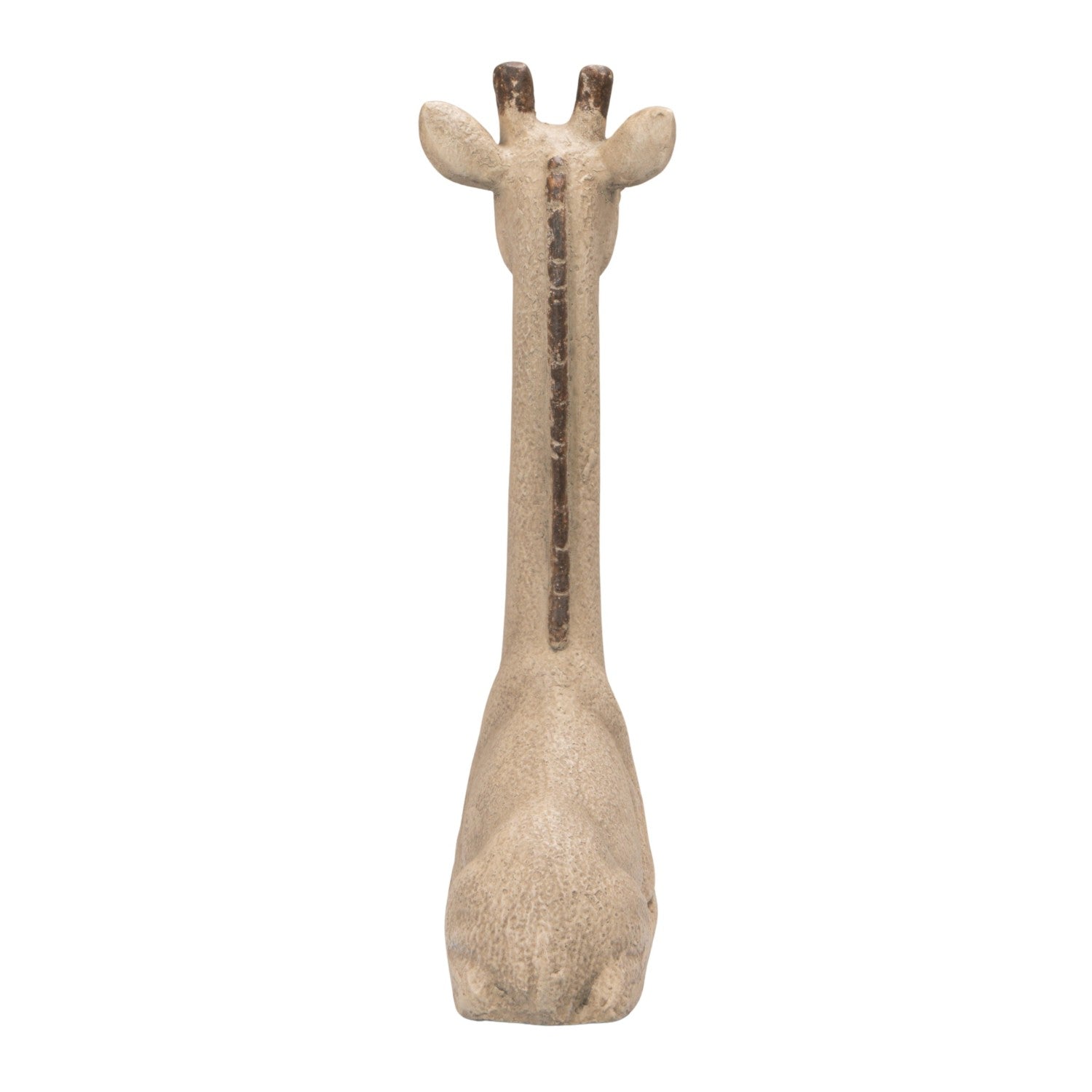 Distressed Giraffe Calf Sculpture