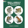 Small Animals of North America Coloring Book - Paperback