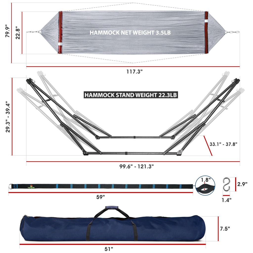 Comfort Set Original Hammock Stand