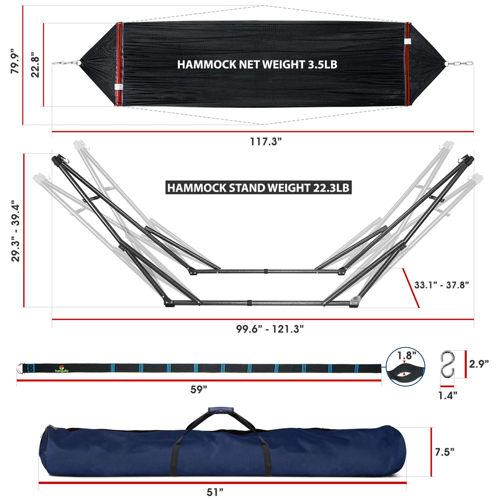 Comfort Set Original Hammock Stand