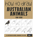 How to Draw Australian Animals for Kids - Paperback