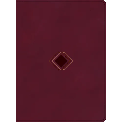 CSB Day-By-Day Chronological Bible, Burgundy Leathertouch - Imitation Leather