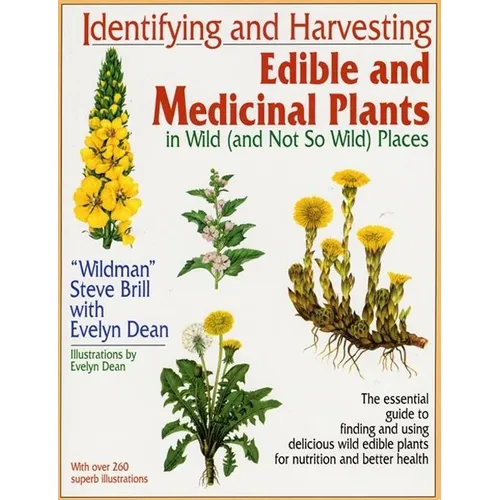 Identifying and Harvesting Edible and Medicinal Plants - Paperback