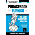 English-Turkish phrasebook and 3000-word vocabulary - Paperback