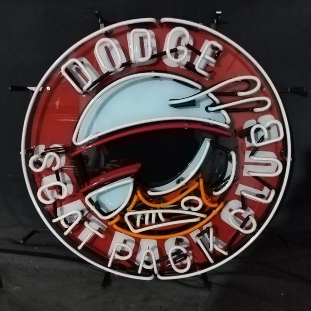 Dodge Scat Club Neon Signs