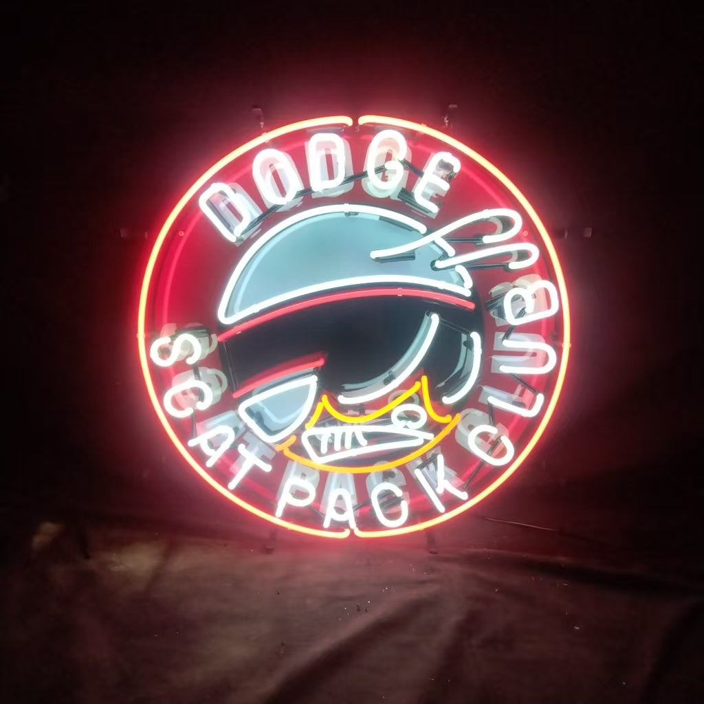 Dodge Scat Club Neon Signs