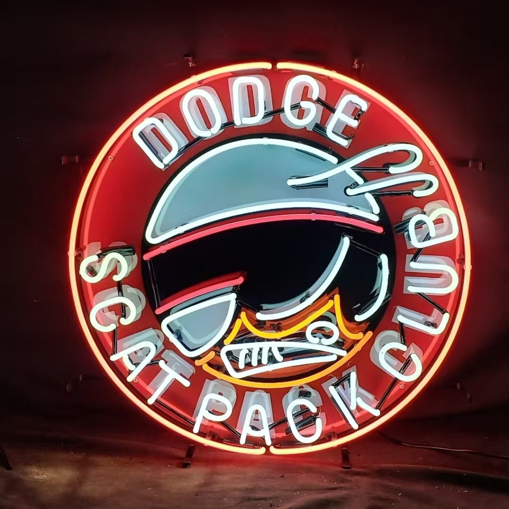 Dodge Scat Club Neon Signs
