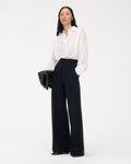 Doppio Wide Leg Pant | Black