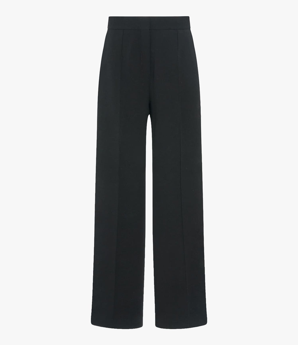 Doppio Wide Leg Pant | Black