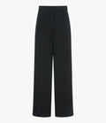 Double Face High Waist Pant | Black