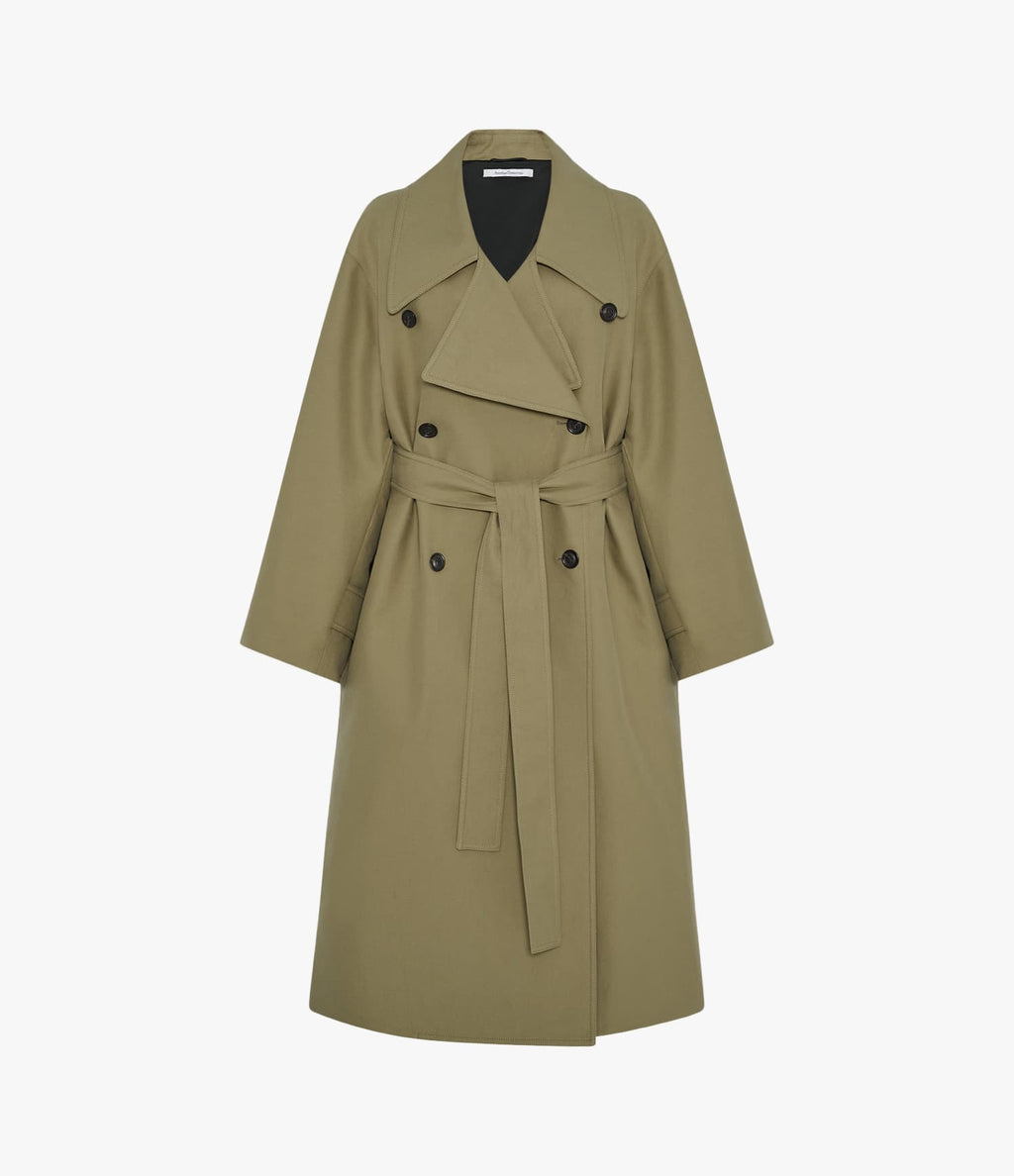 Double Face Trench | Olive