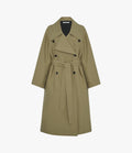 Double Face Trench | Olive