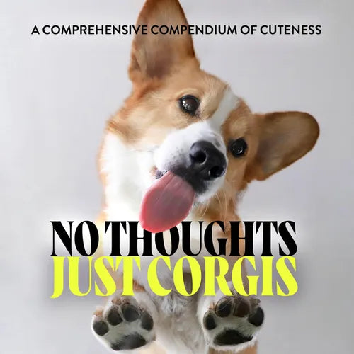 No Thoughts Just Corgis: A Comprehensive Compendium of Cuteness - Hardcover