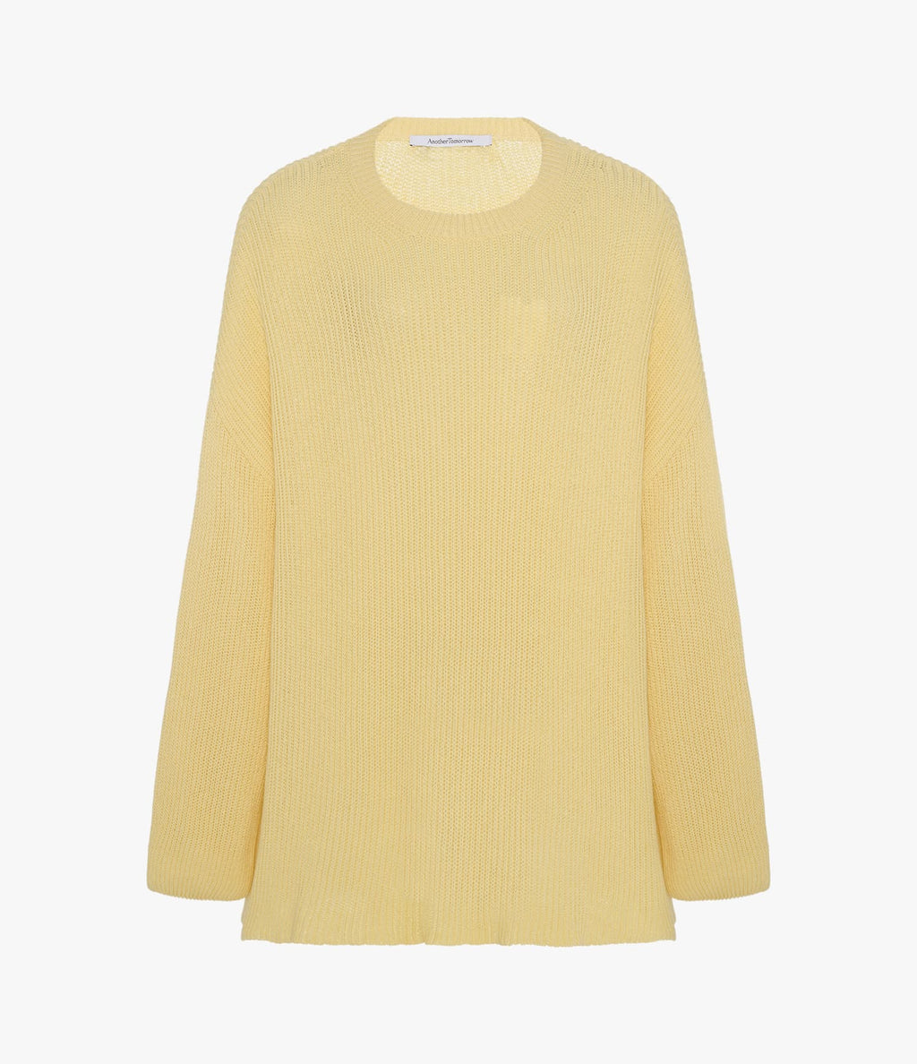 Draped Crew Knit | Sun