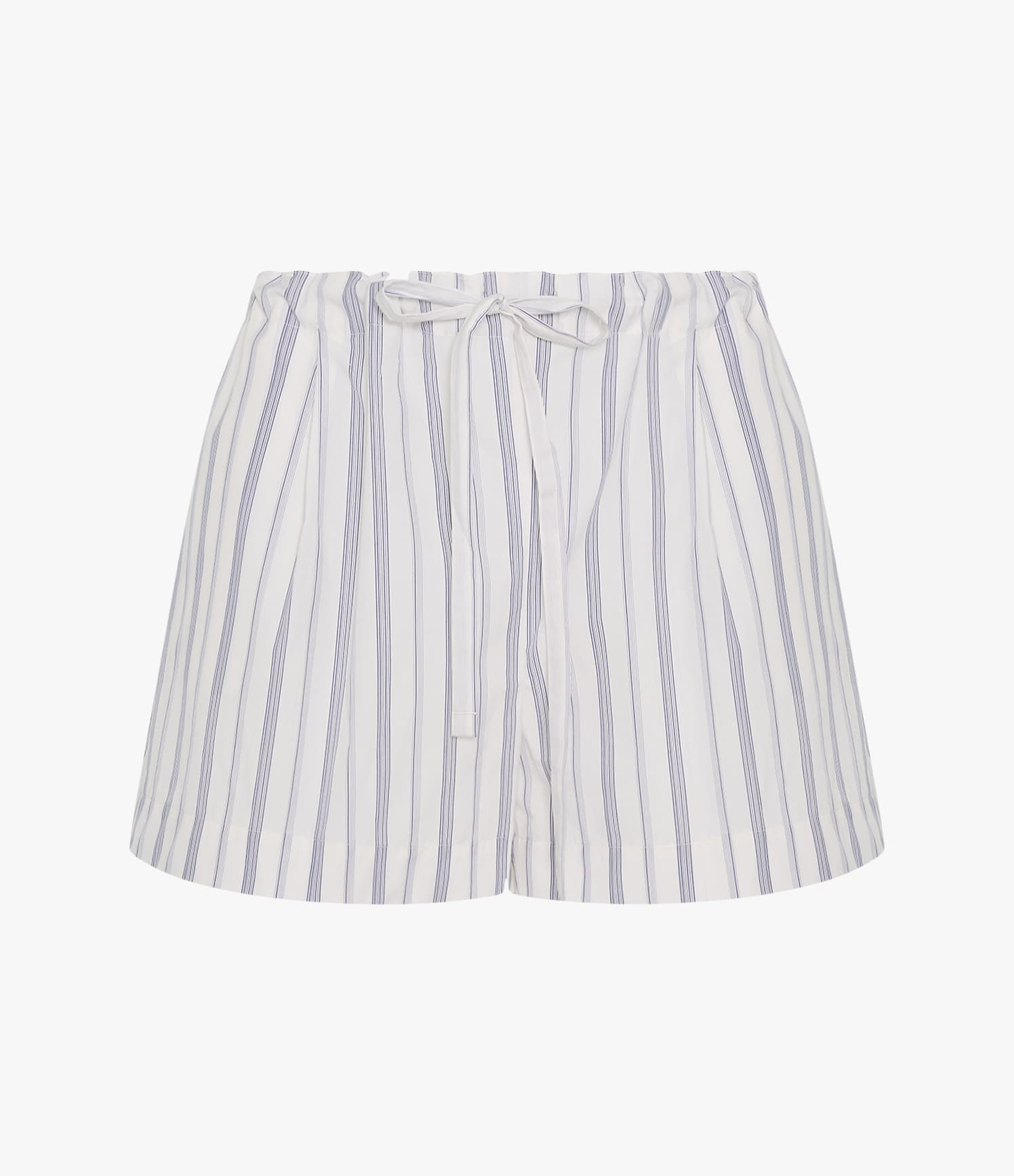 Drawcord Short | White/Navy Stripe