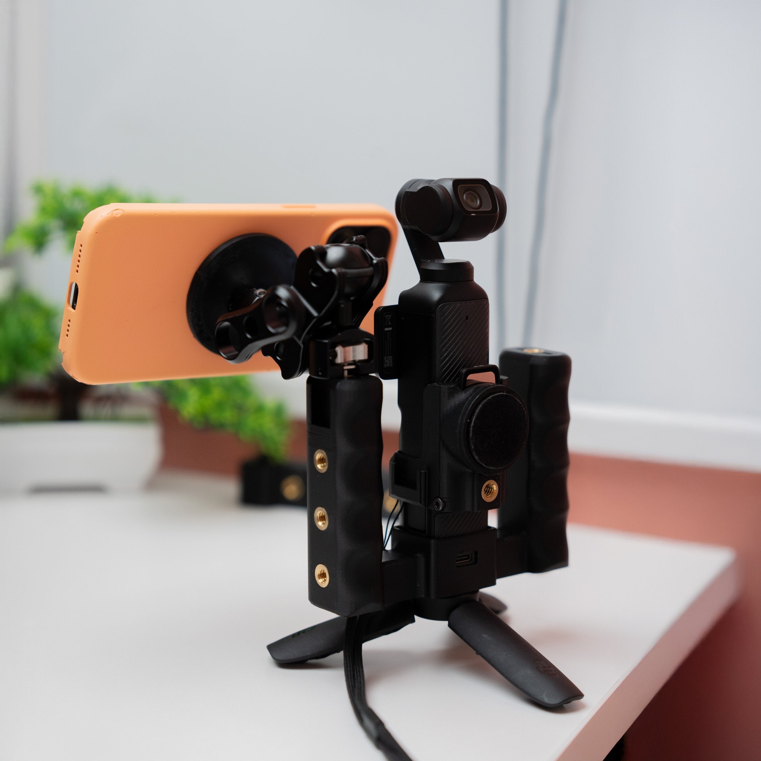 Grip Rig 2 for DJI OSMO Pocket 3 & 4 | Mount Your Phone, Mics, Lights