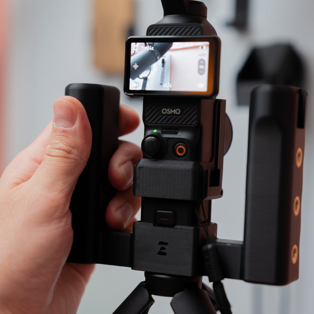 Grip Rig 2 for DJI OSMO Pocket 3 & 4 | Mount Your Phone, Mics, Lights