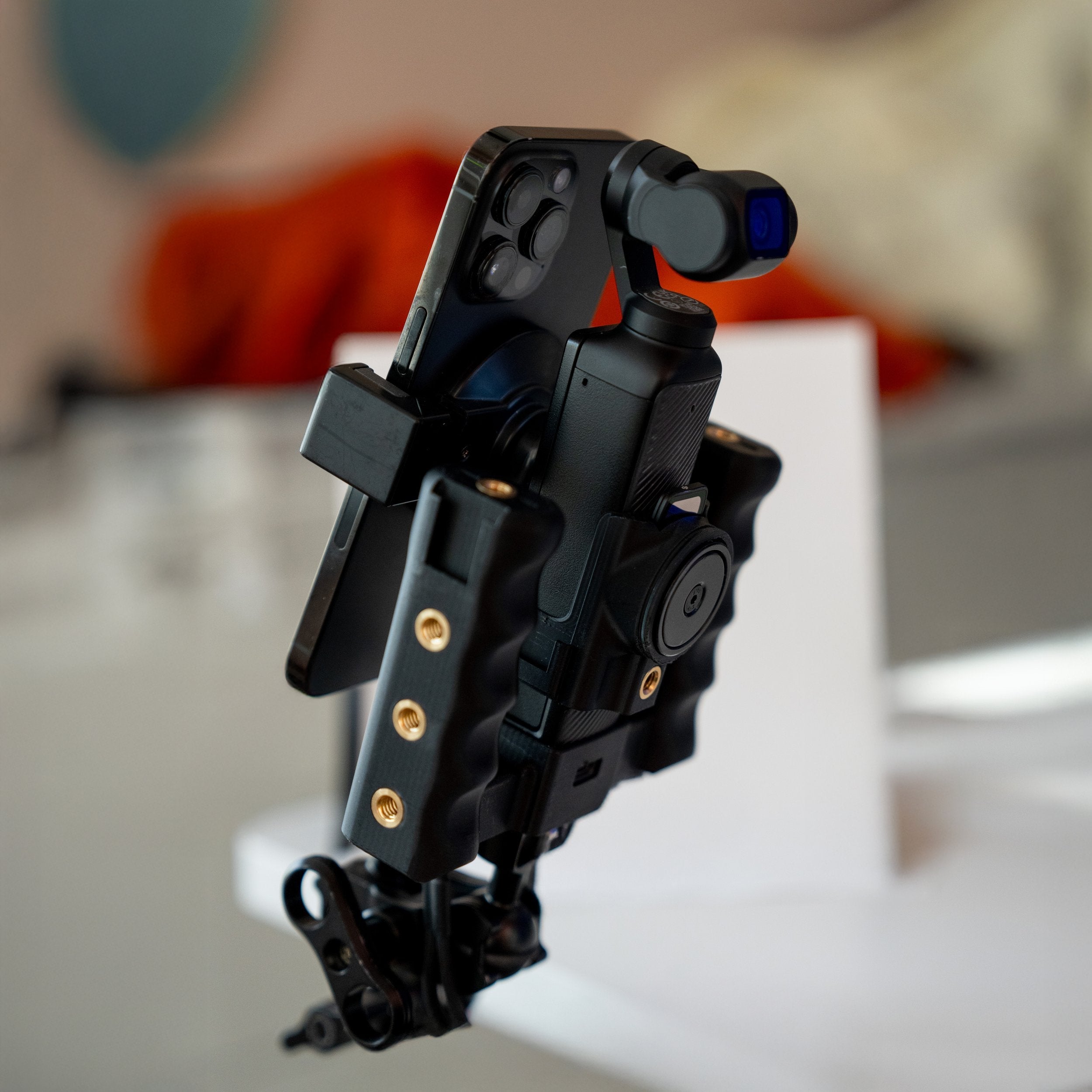 Grip Rig 2 for DJI OSMO Pocket 3 & 4 | Mount Your Phone, Mics, Lights