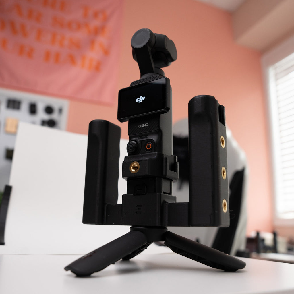 Grip Rig 2 for DJI OSMO Pocket 3 & 4 | Mount Your Phone, Mics, Lights