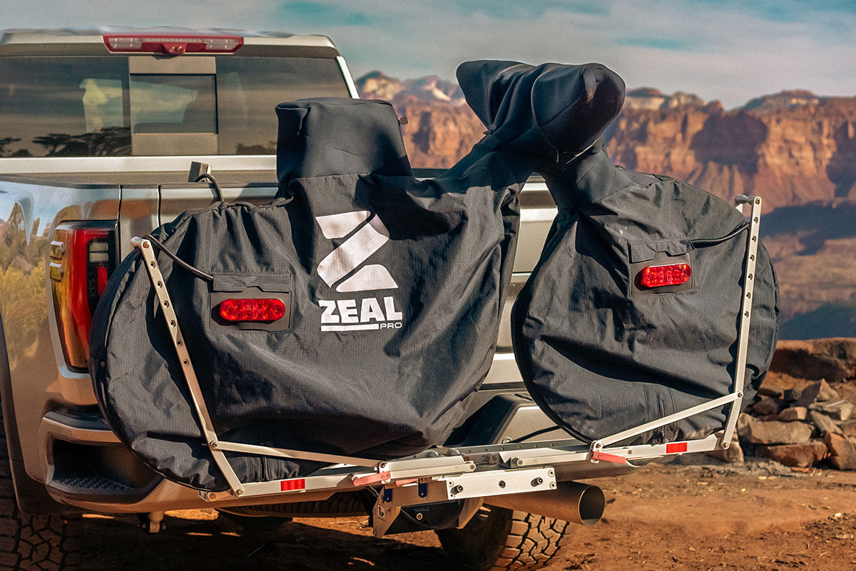 ZEAL® Pro Mountain & Fat Tire Bike Cover for Vehicle Rack Transport