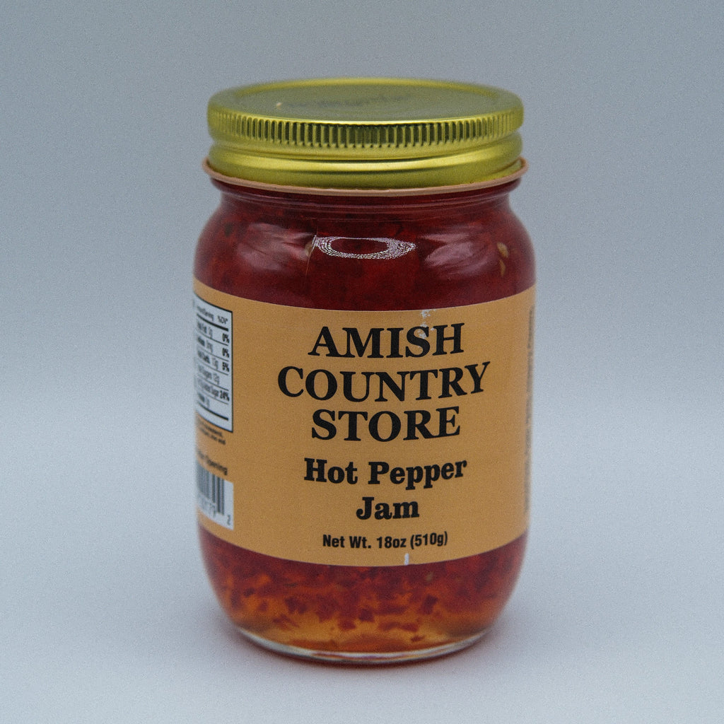 Hot Pepper Jam | Sweet Heat Jalapeño Spread | 18 oz