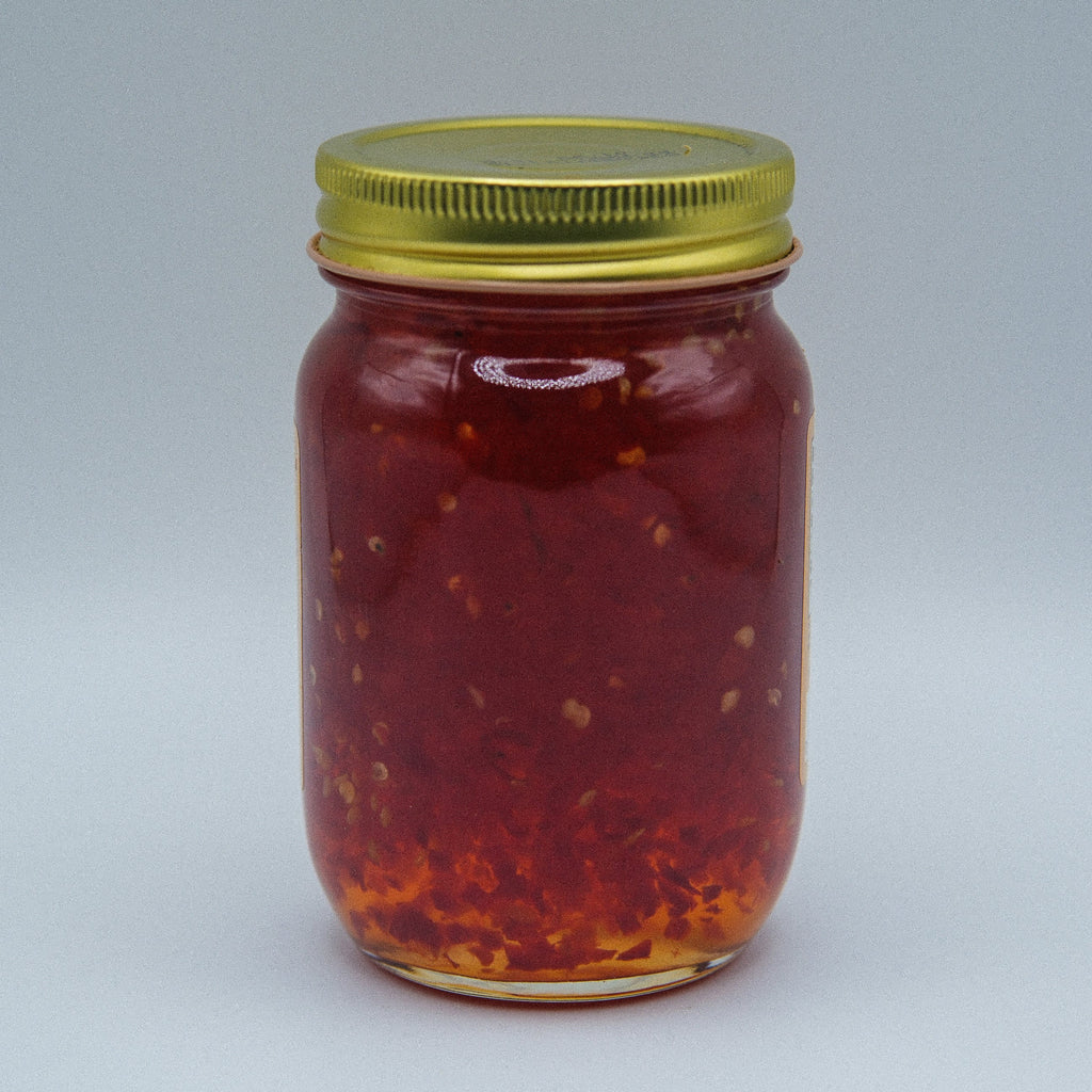 Hot Pepper Jam | Sweet Heat Jalapeño Spread | 18 oz