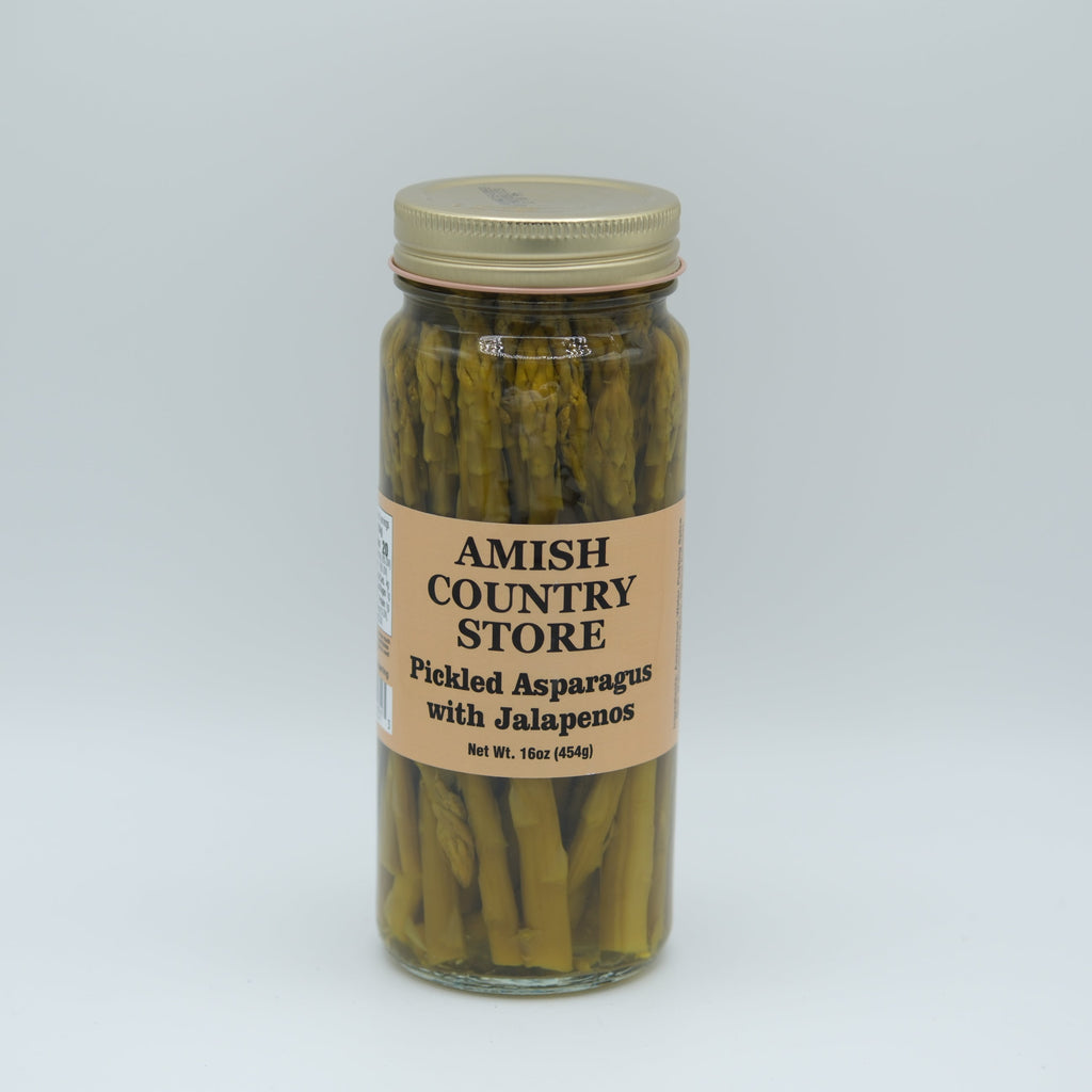 Pickled Asparagus with Jalapeños | Jalapeño Kick | 16 oz