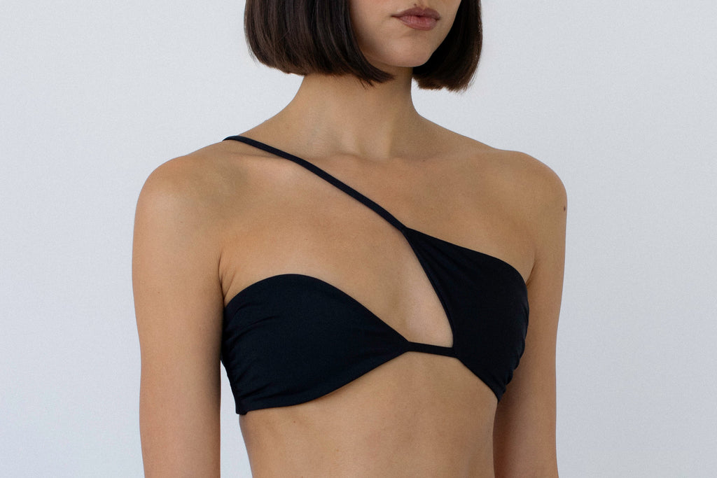 ASYMMETRICAL BIKINI TOP