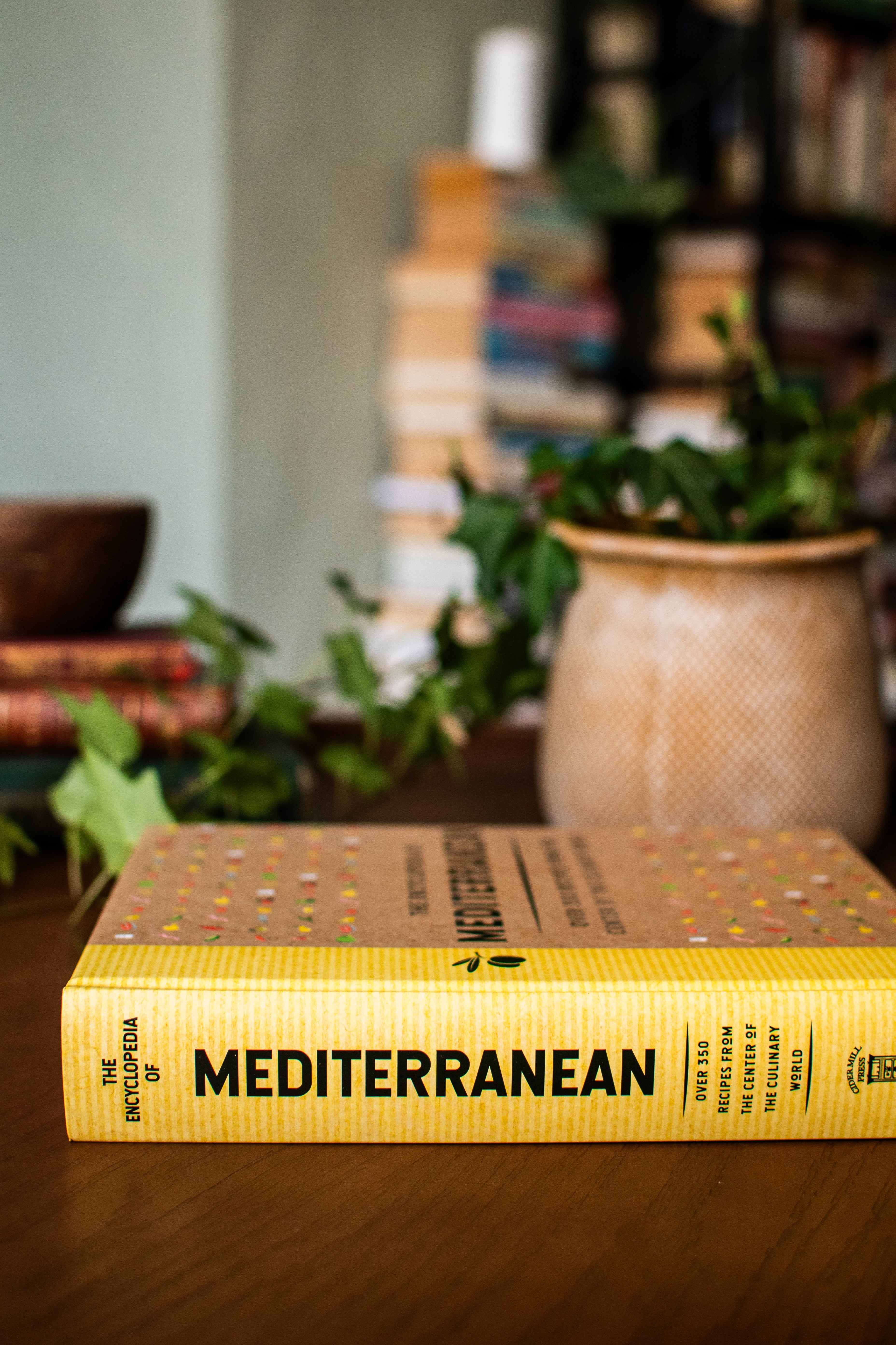 The Encyclopedia of Mediterranean: Over 350 Recipes from the Center of the Culinary World (Encyclopedia Cookbooks)