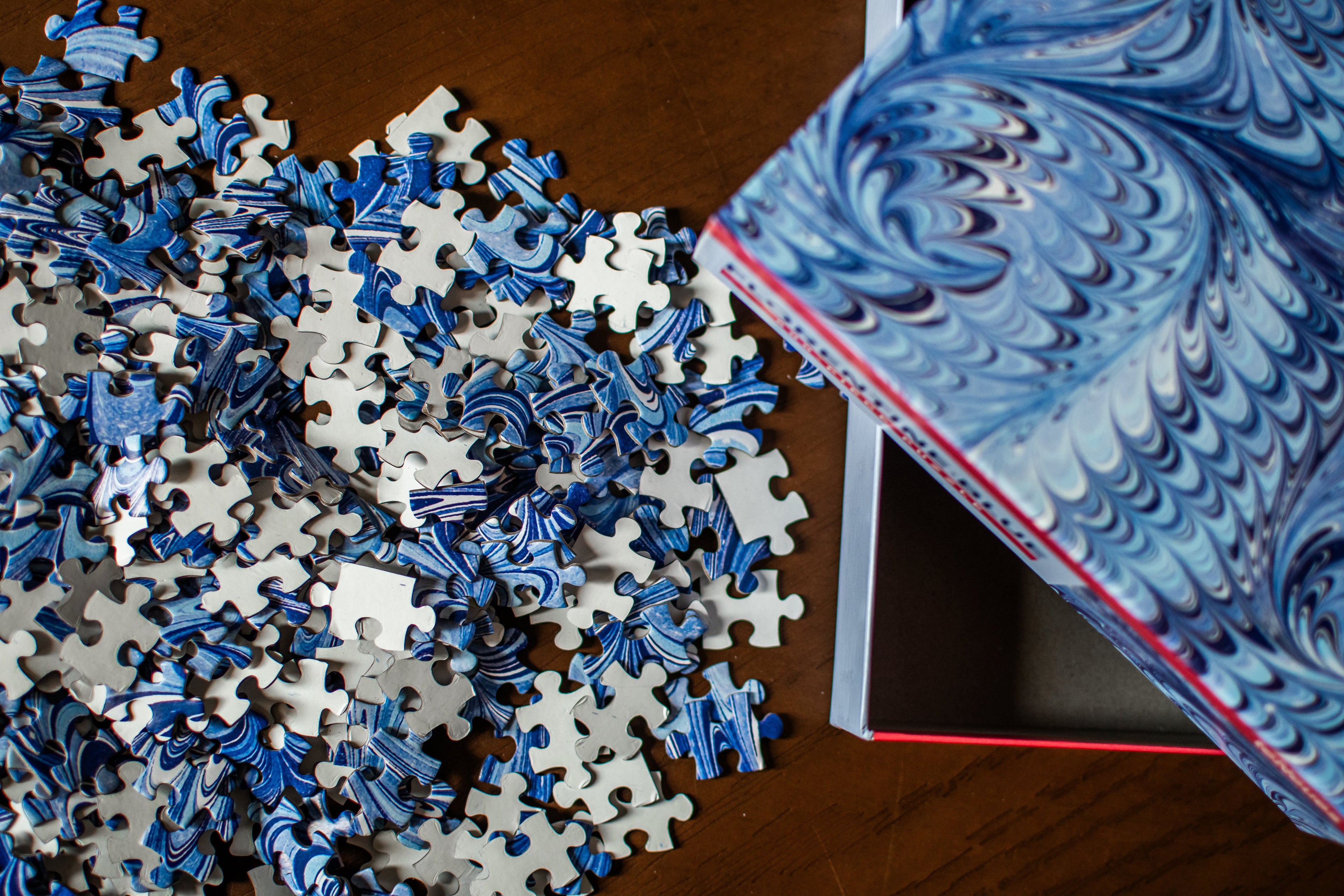 Florentine Blue 500-Piece Puzzle