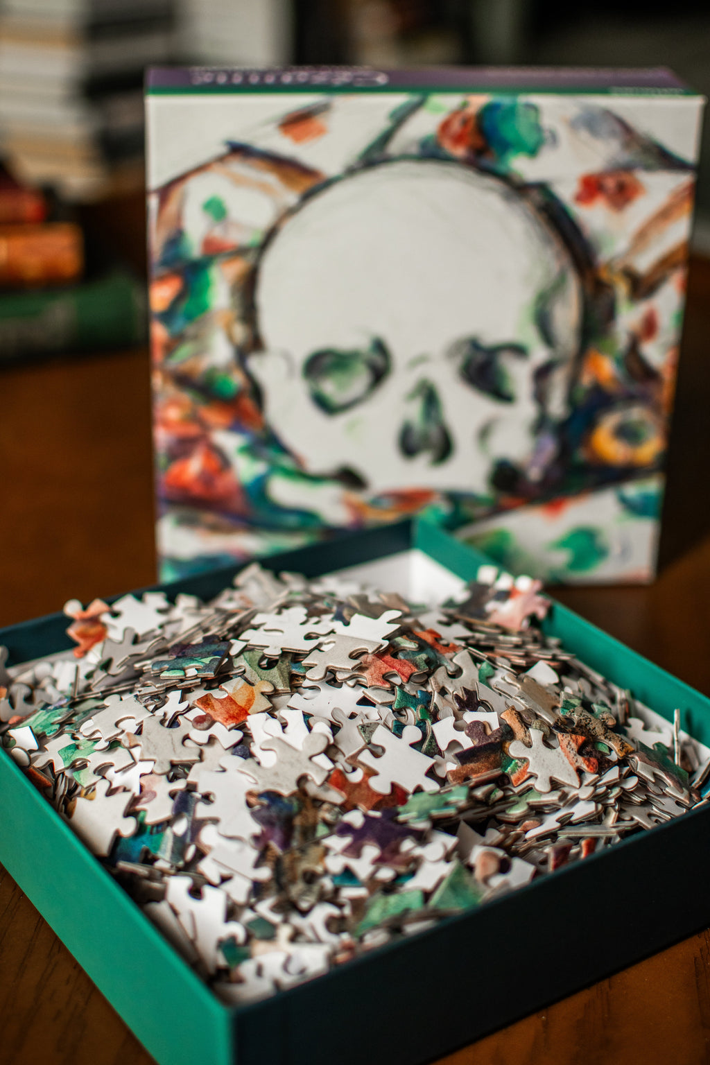 1000-Piece Puzzle: Paul Cezanne, Skull on a Curtain