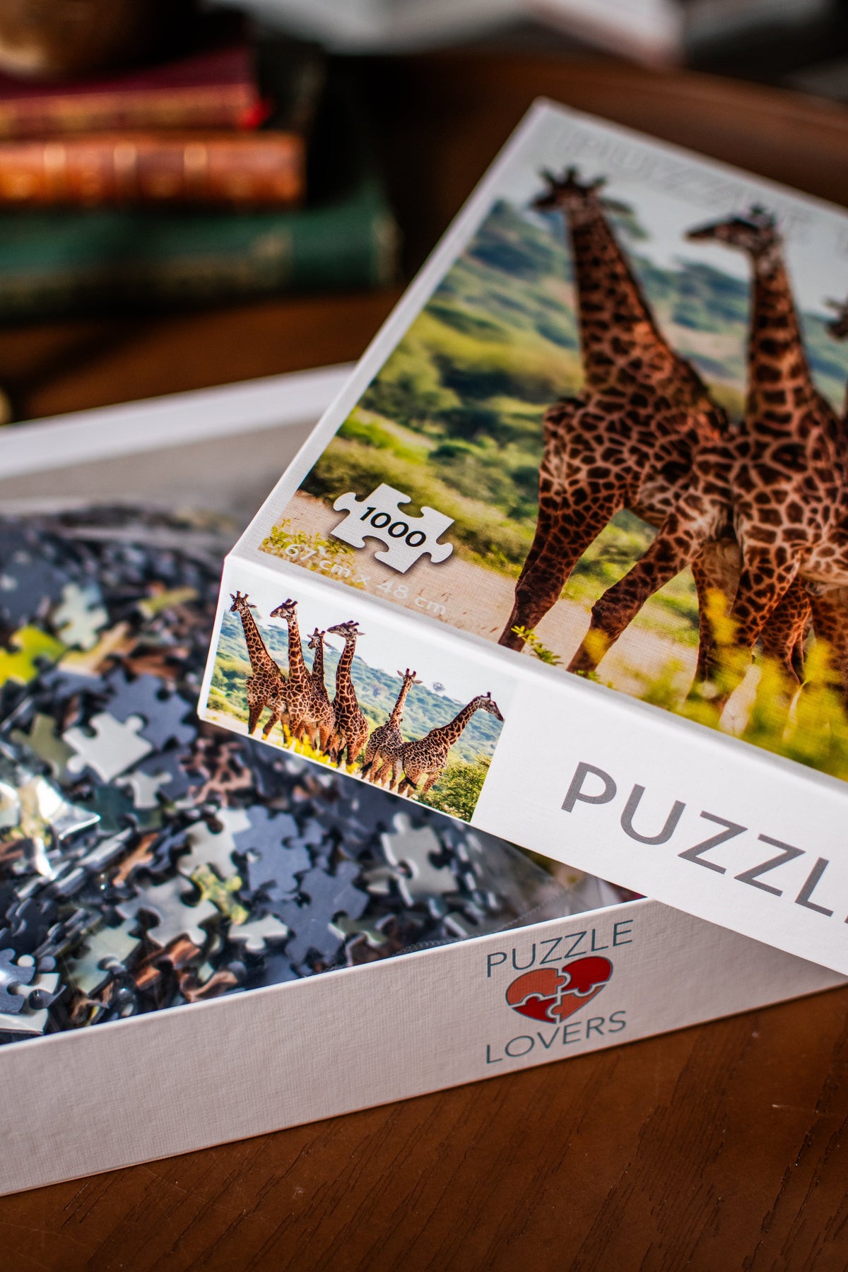 Giraffe Family 1,000-Piece Jigsaw Puzzle