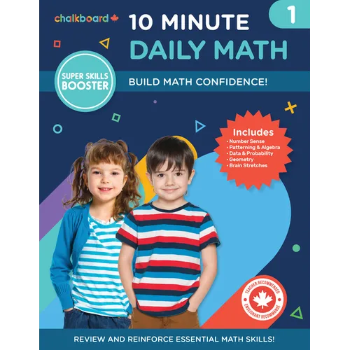 10 Minute Daily Math Grade 1 - Paperback