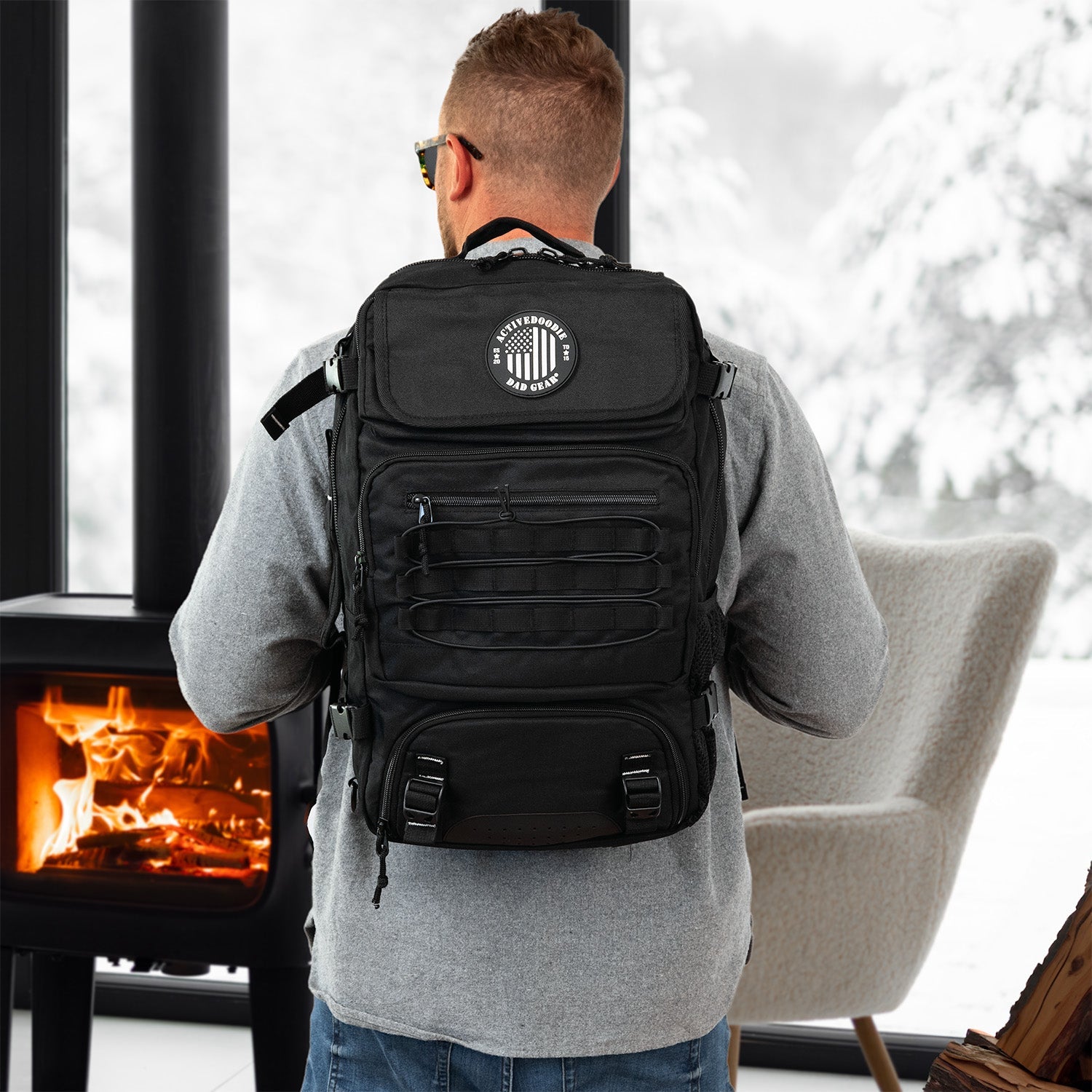 ADG42 FLEX 32L Dad Bag Duffle Backpack with Cooler