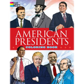 American Presidents Coloring Book - Paperback