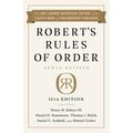 Robert's Rules of Order Newly Revised, 12th Edition - Hardcover