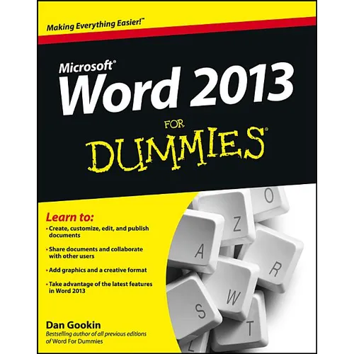 Word 2013 For Dummies - Paperback