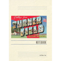 Vintage Lined Notebook Greetings from Turner Field - Paperback