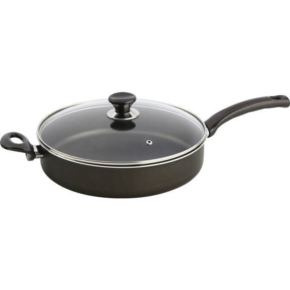 Deep Frying Pan with Lid 12"