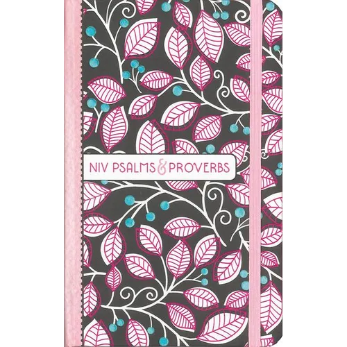 Niv, Psalms and Proverbs, Hardcover, Pink, Comfort Print: Poetry and Wisdom for Today - Hardcover
