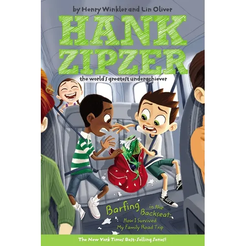 Barfing in the Backseat: How I Survived My Family Road Trip - Paperback